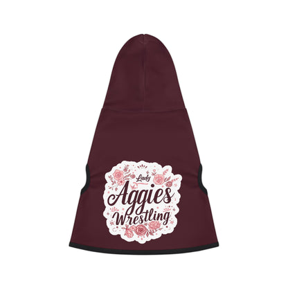 Pet Hoodie \ Hamilton Aggies Wrestling \ HAWG1