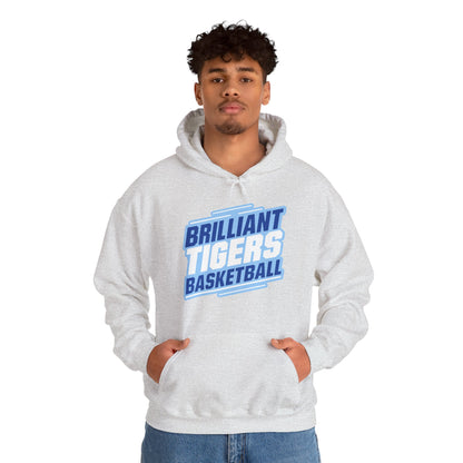 Adult Hoodie Sweatshirt \ Brilliant Tigers Basketball \ BTBK2