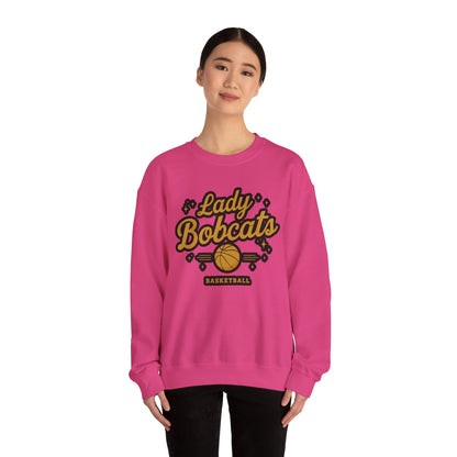 Adult Crewneck Sweatshirt \ Phil Campbell Bobcats Basketball \ PCBBKG2