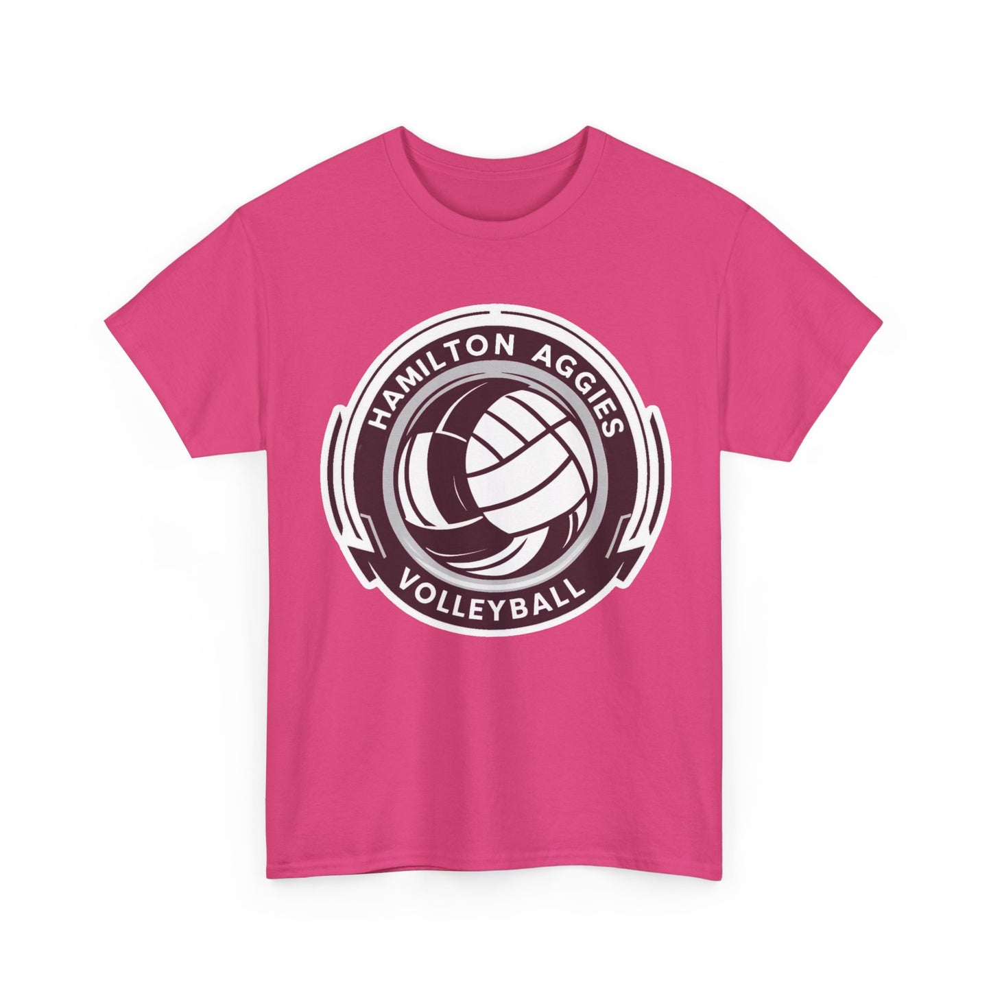 Adult Tee \ Hamilton Aggies Volleyball \ HAV1