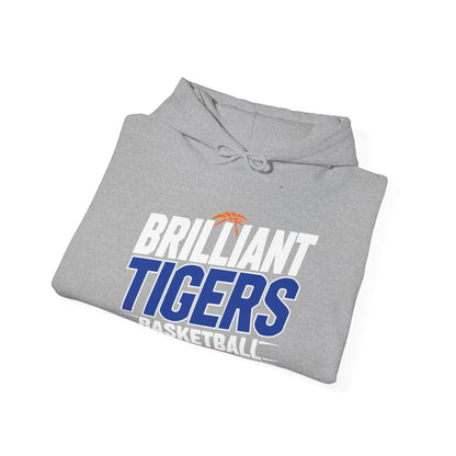 Adult Hoodie Sweatshirt \ Brilliant Tigers Basketball \ BTBK1