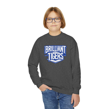 Youth Crewneck Sweatshirt \ Brilliant Tigers \ BT2