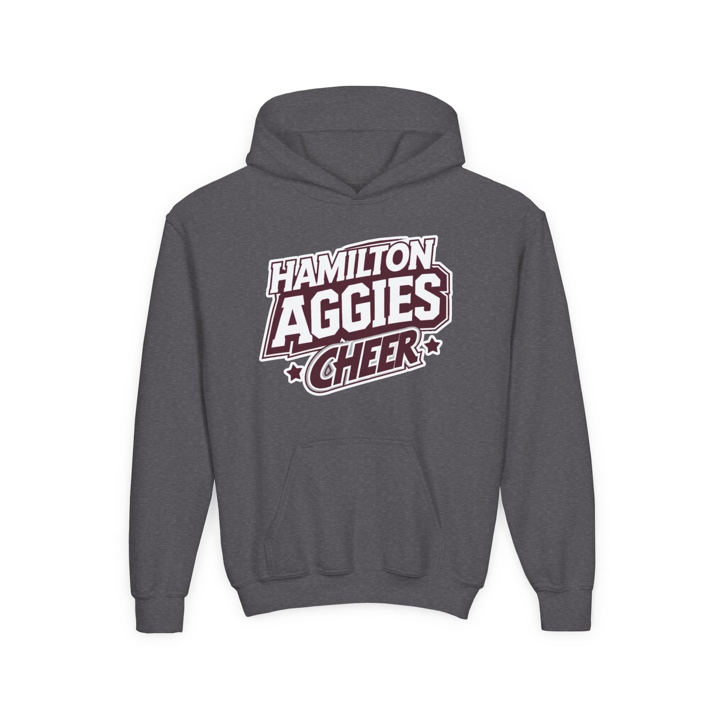 Youth Hoodie Sweatshirt \ Hamilton Aggies Cheer \ HAC1
