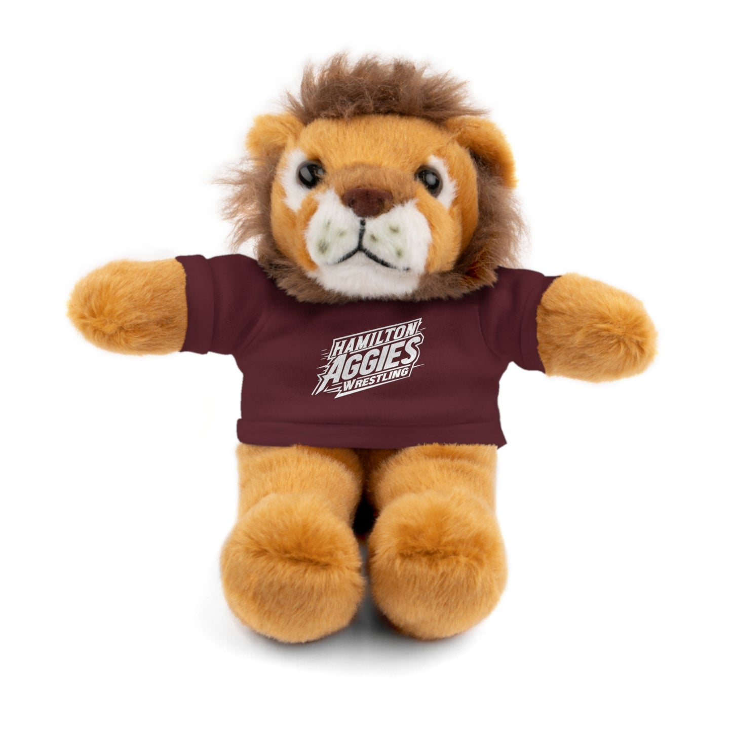 Stuffed Animal with Tee \ Hamilton Aggies Wrestling \ HAW1