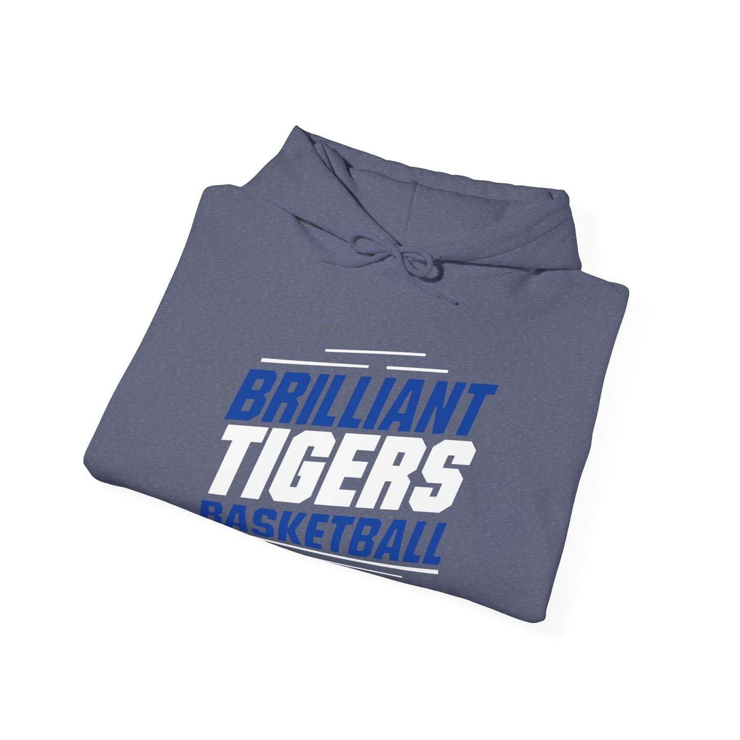 Adult Hoodie Sweatshirt \ Brilliant Tigers Basketball \ BTBK2