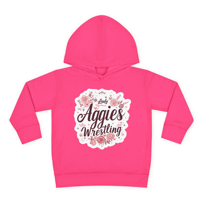 Toddler Hoodie Sweatshirt \ Hamilton Aggies Wrestling \ HAWG1