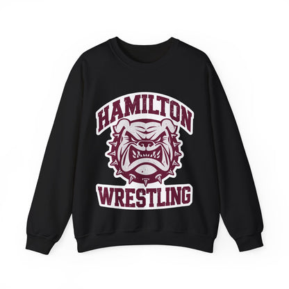 Adult Crewneck Sweatshirt \ Hamilton Aggies Wrestling \ HAW2