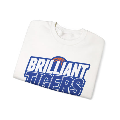 Adult Crewneck Sweatshirt \ Brilliant Tigers Basketball \ BTBK1