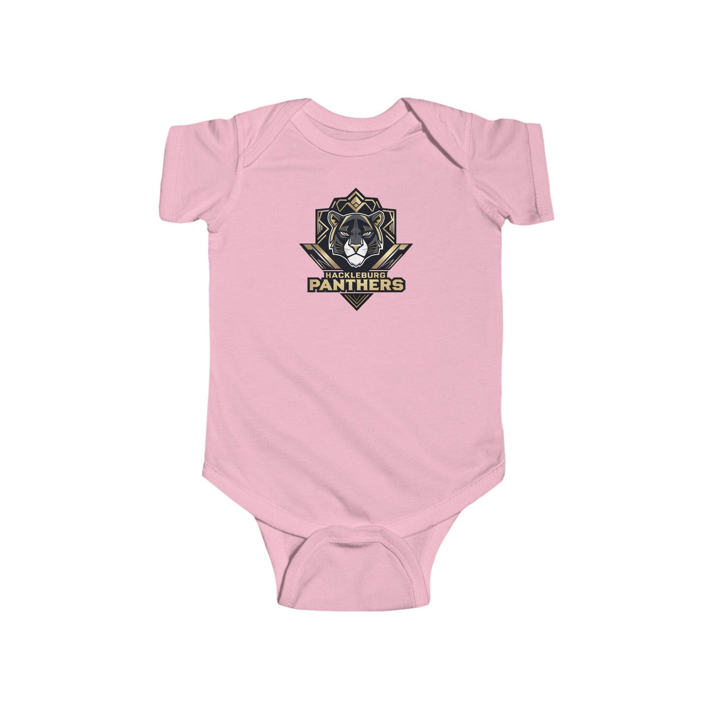 Short Sleeve Baby Bodysuit \ Hackleburg Panthers \ HP1