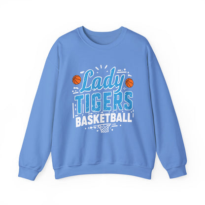 Adult Crewneck Sweatshirt \ Brilliant Tigers Basketball \ BTBKG1