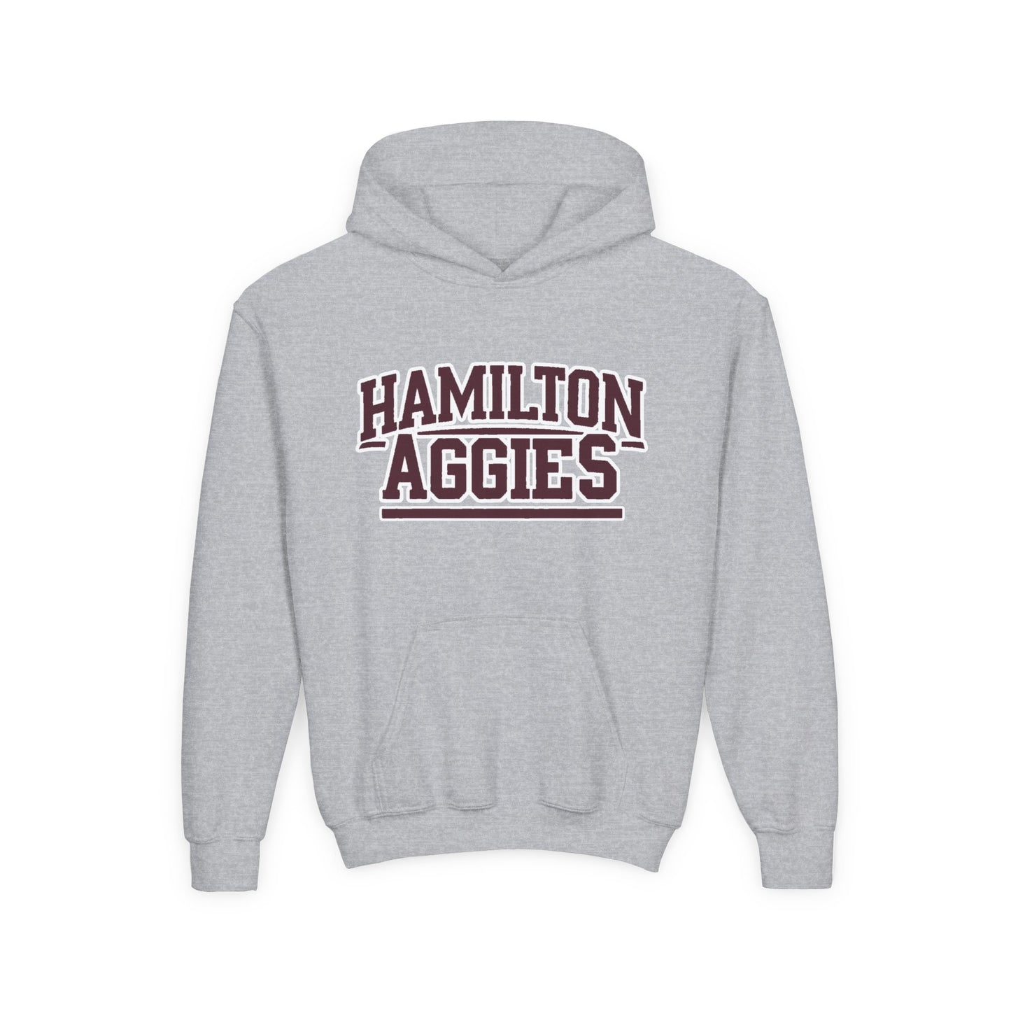 Youth Hoodie Sweatshirt \ Hamilton Aggies \ HA2
