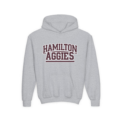 Youth Hoodie Sweatshirt \ Hamilton Aggies \ HA2