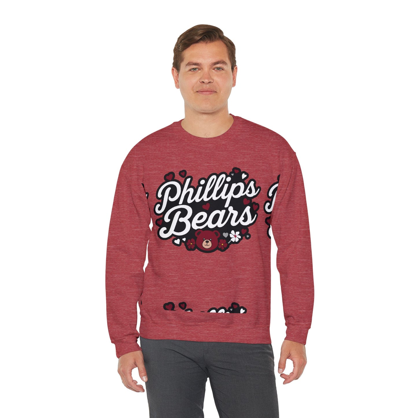 Adult Crewneck Sweatshirt \ Phillip's Bears \ PBG1
