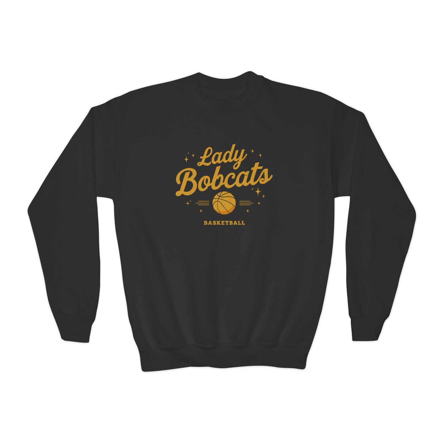 Youth Crewneck Sweatshirt \ Phil Campbell Bobcats Basketball \ PCBBKG2