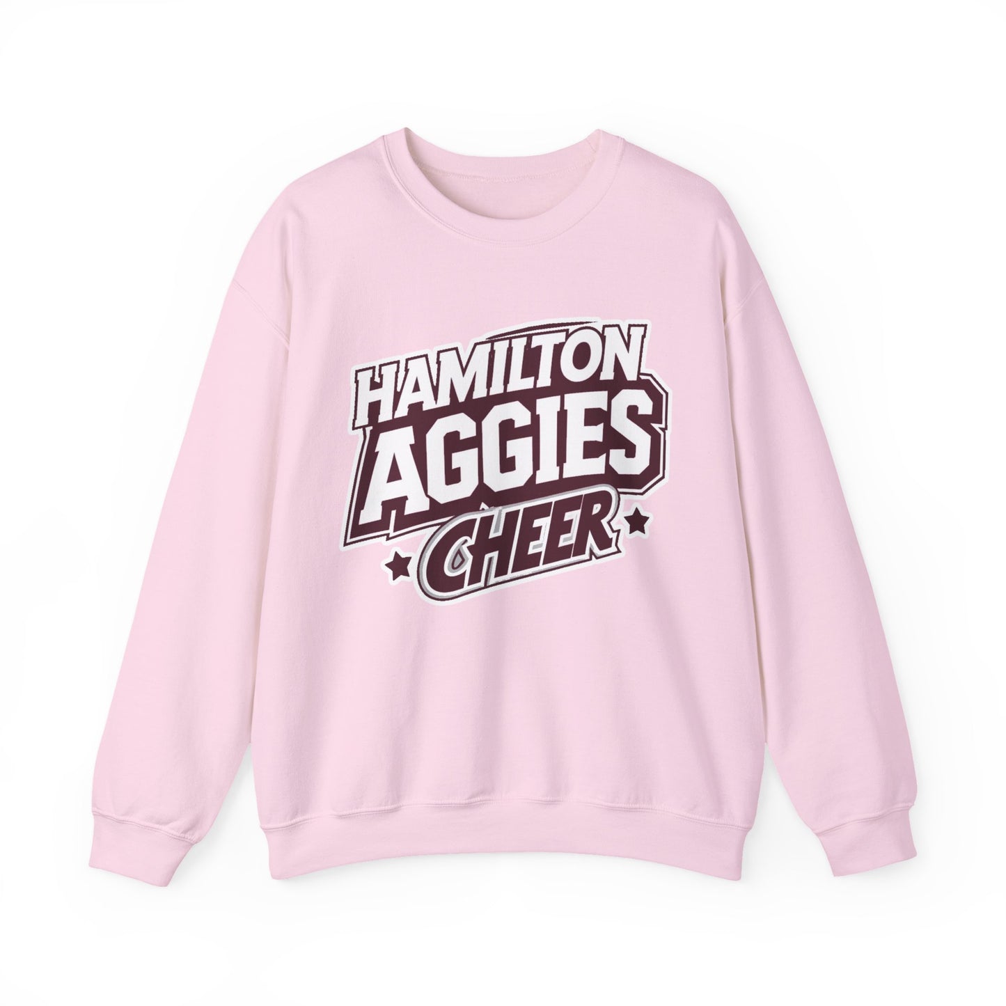 Adult Crewneck Sweatshirt \ Hamilton Aggies Cheer \ HAC1