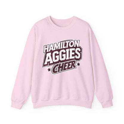Adult Crewneck Sweatshirt \ Hamilton Aggies Cheer \ HAC1