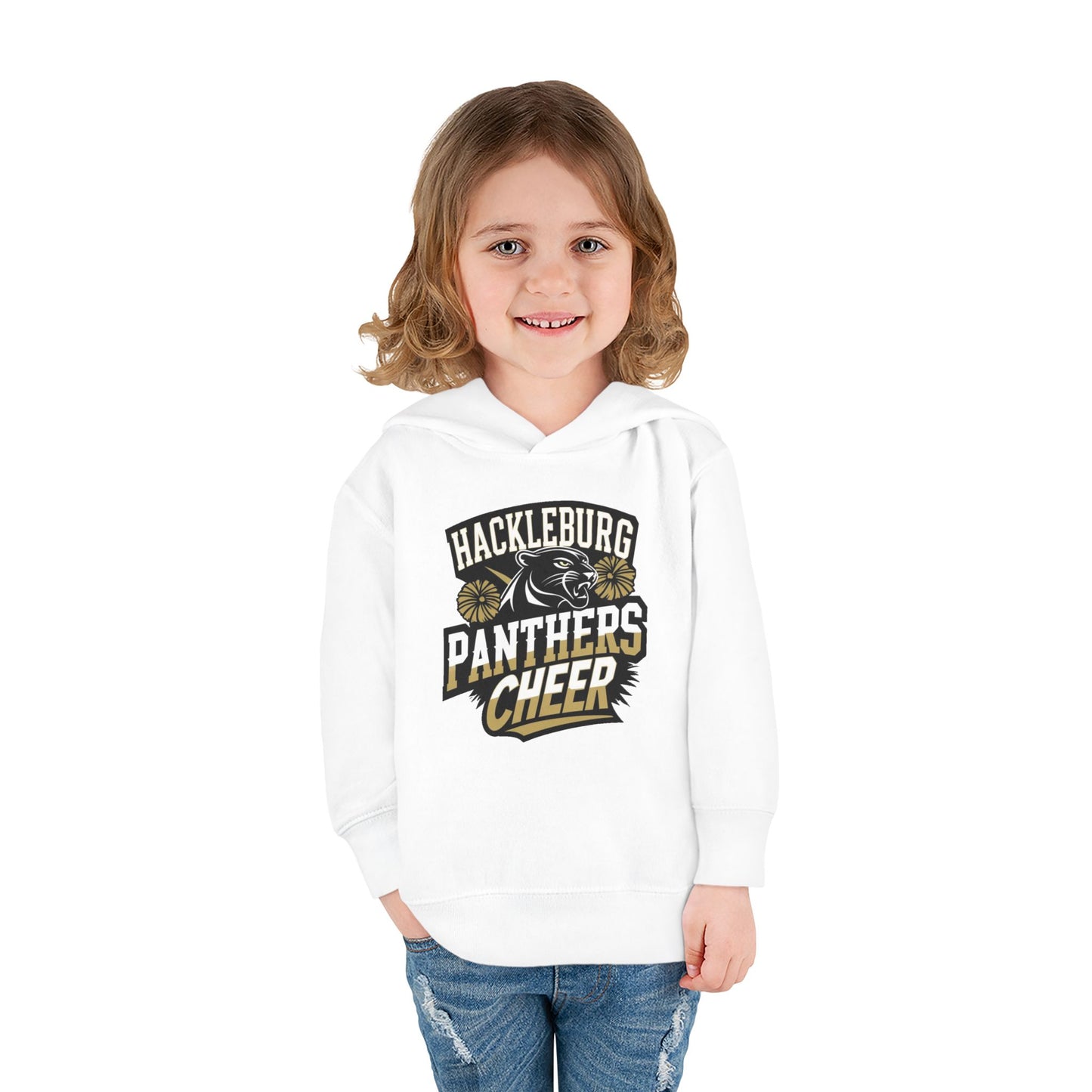 Toddler Hoodie Sweatshirt \ Hackleburg Panthers \ HPC1