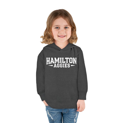 Toddler Hoodie Sweatshirt \ Hamilton Aggies \ HA3