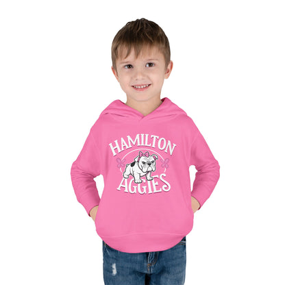 Toddler Hoodie Sweatshirt \ Hamilton Aggies \ HAG4
