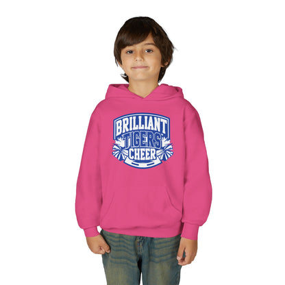 Youth Hoodie Sweatshirt \ Brilliant Tigers Cheer \ BTC1