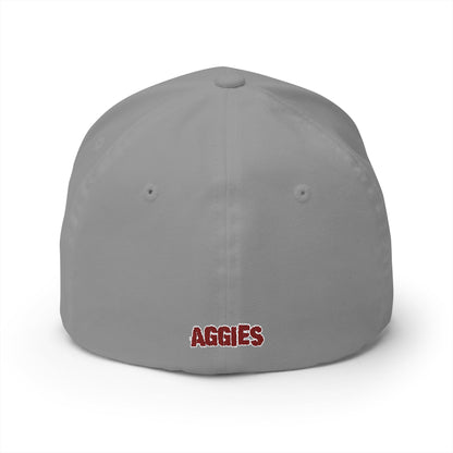 Closed-Back Structured Cap \ Hamilton Aggies \ HACBCD2
