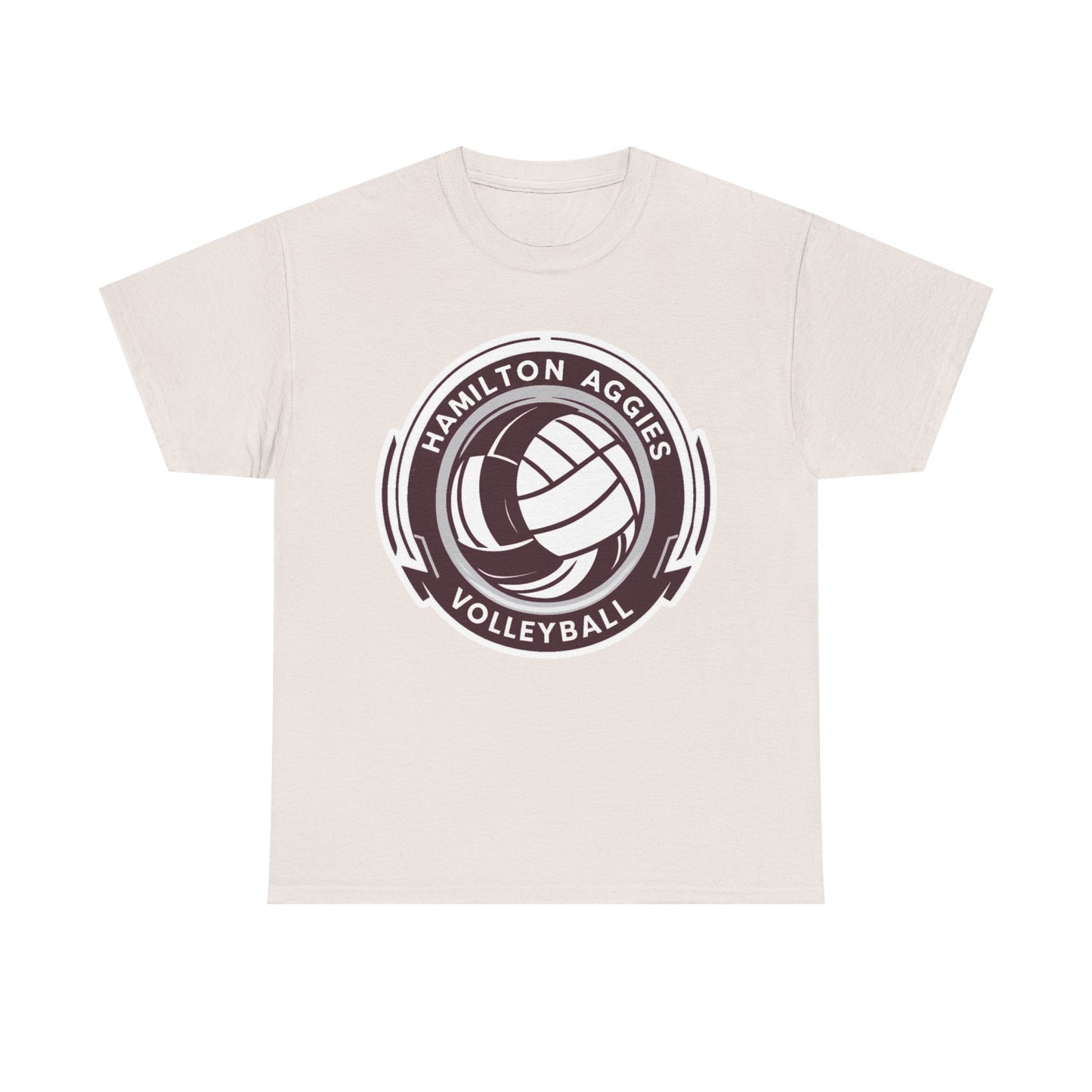 Adult Tee \ Hamilton Aggies Volleyball \ HAV1