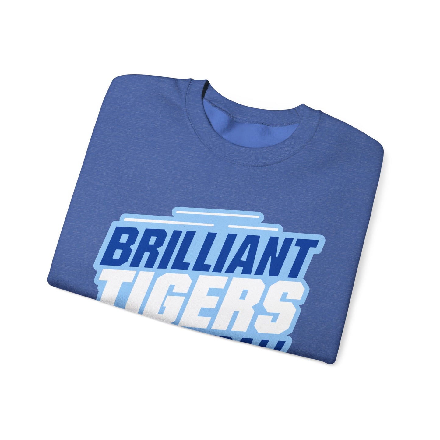 Adult Crewneck Sweatshirt \ Brilliant Tigers Basketball \ BTBK2